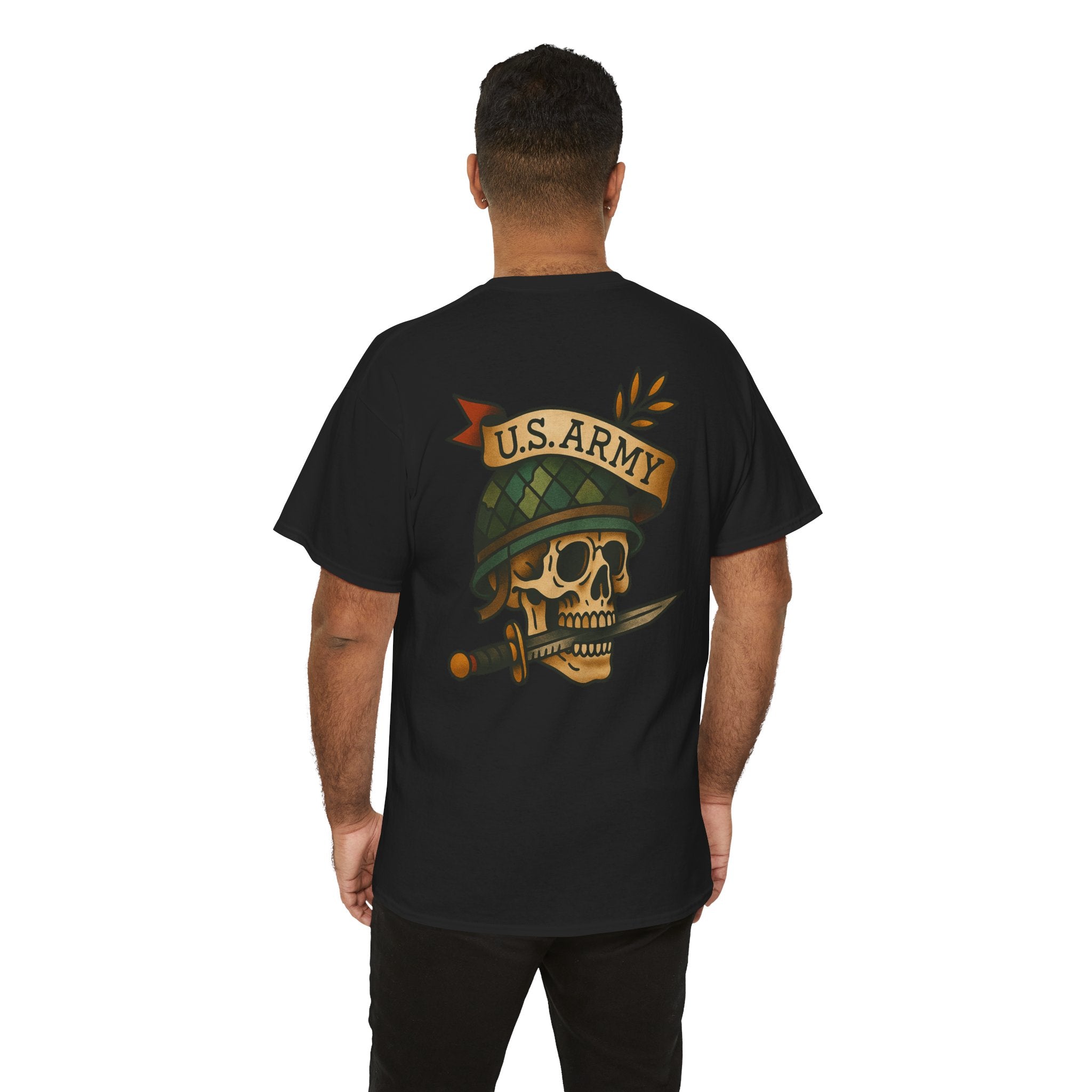 Traditional U.S. Army Skull Tee