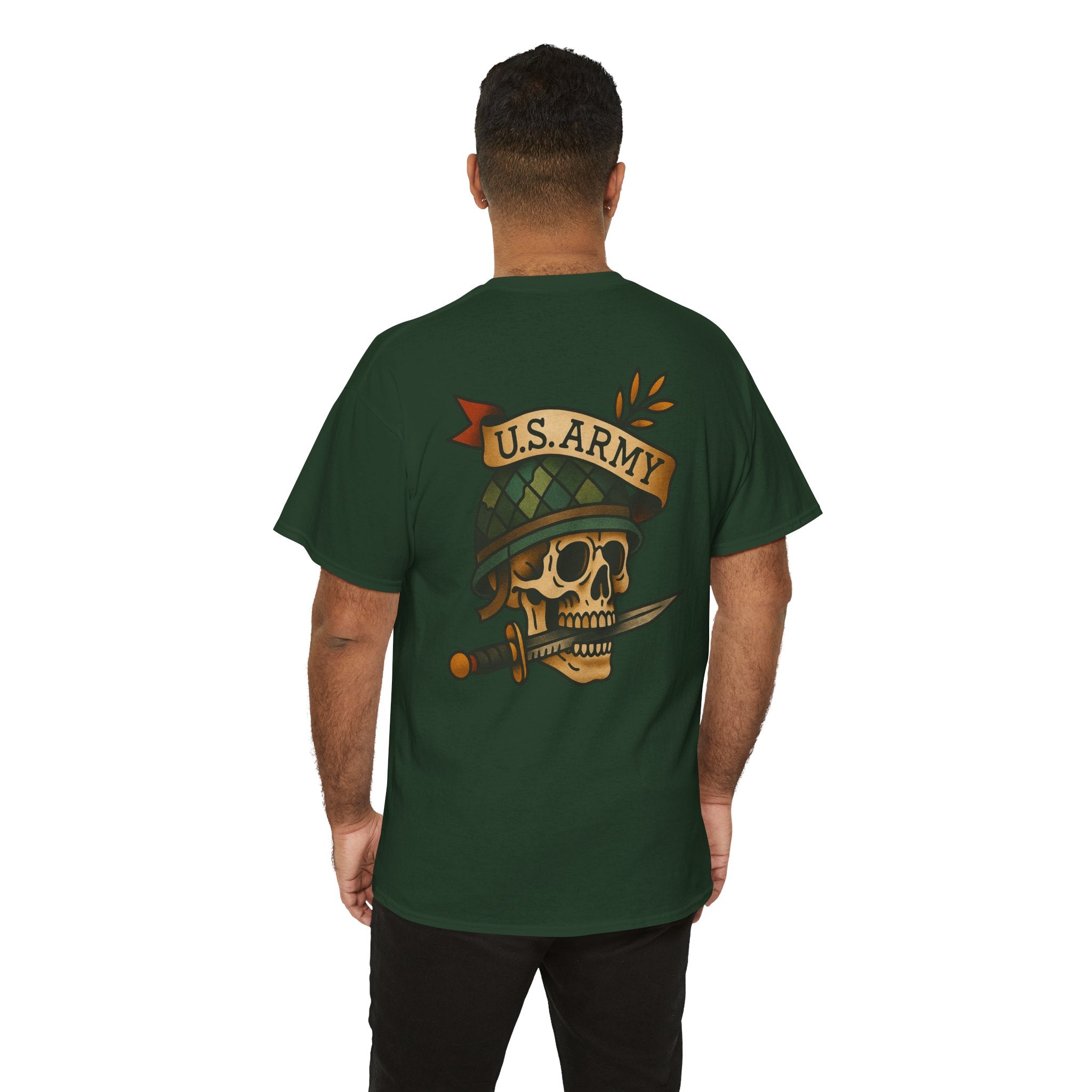 Traditional U.S. Army Skull Tee