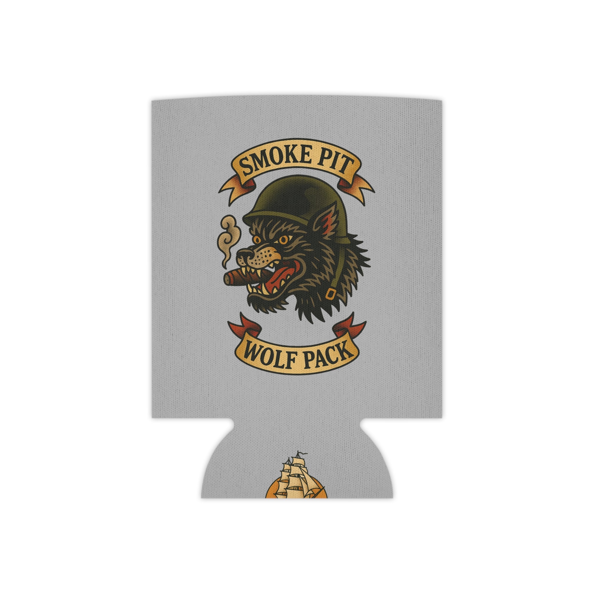 Smoke Pit Wolf Pack Can Cooler