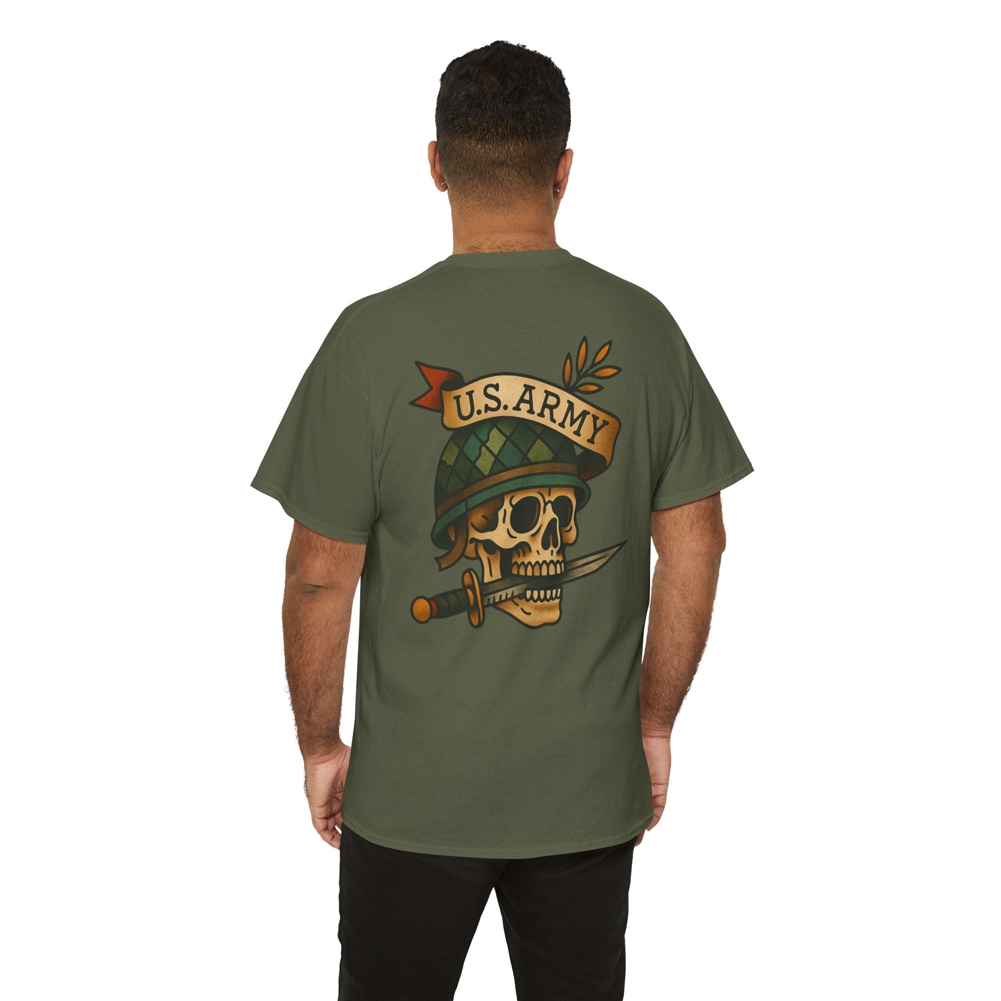 Traditional U.S. Army Skull Tee