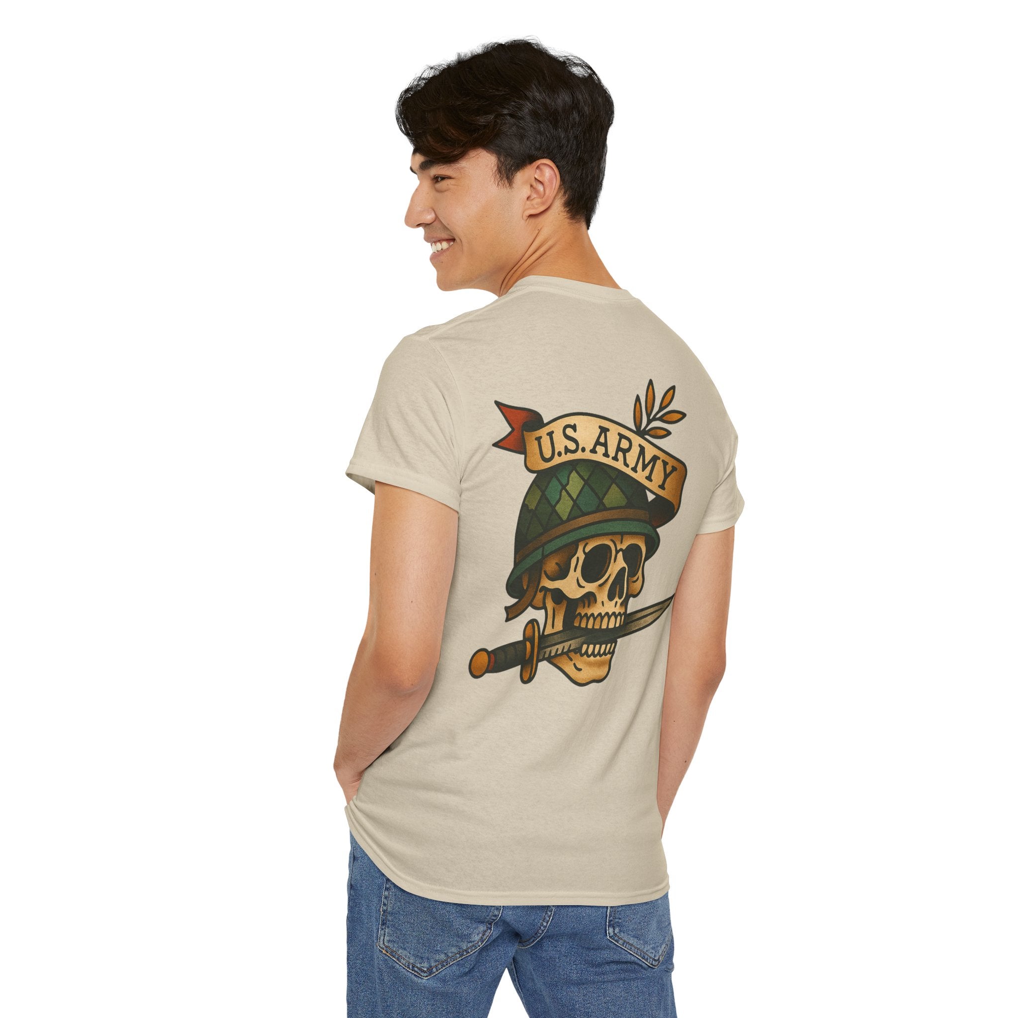 Traditional U.S. Army Skull Tee