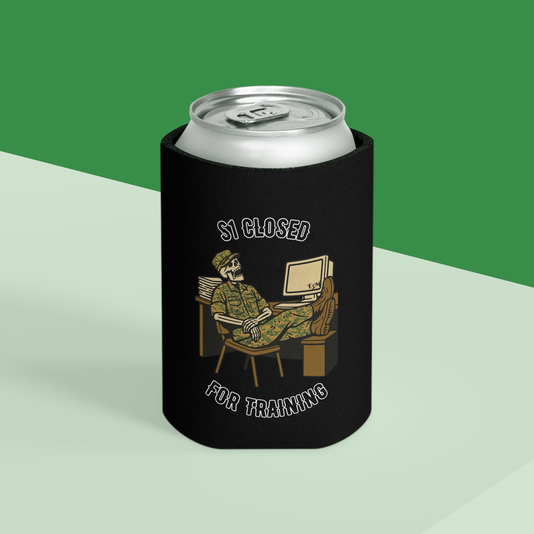 S-1 Closed for Training Can Cooler