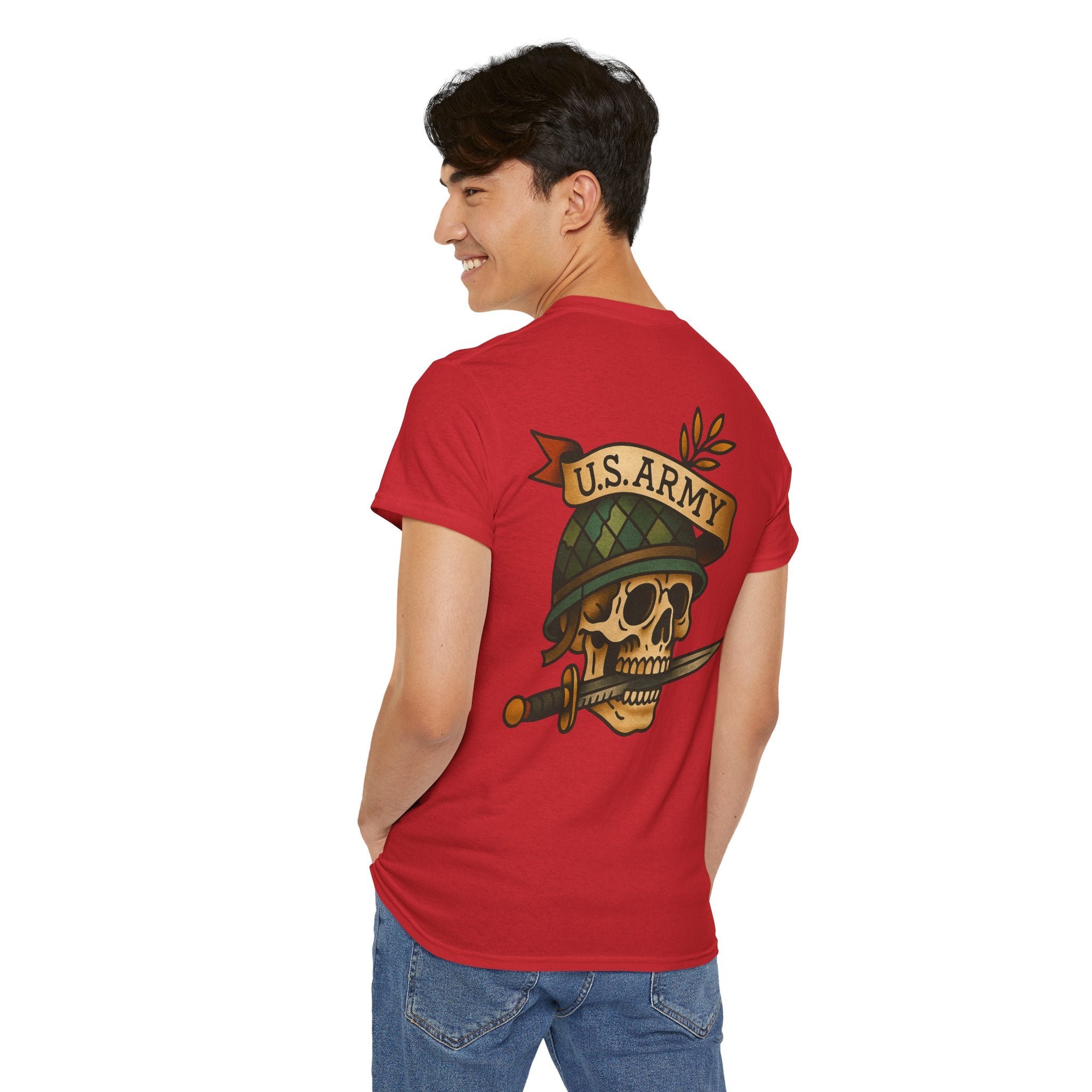 Traditional U.S. Army Skull Tee