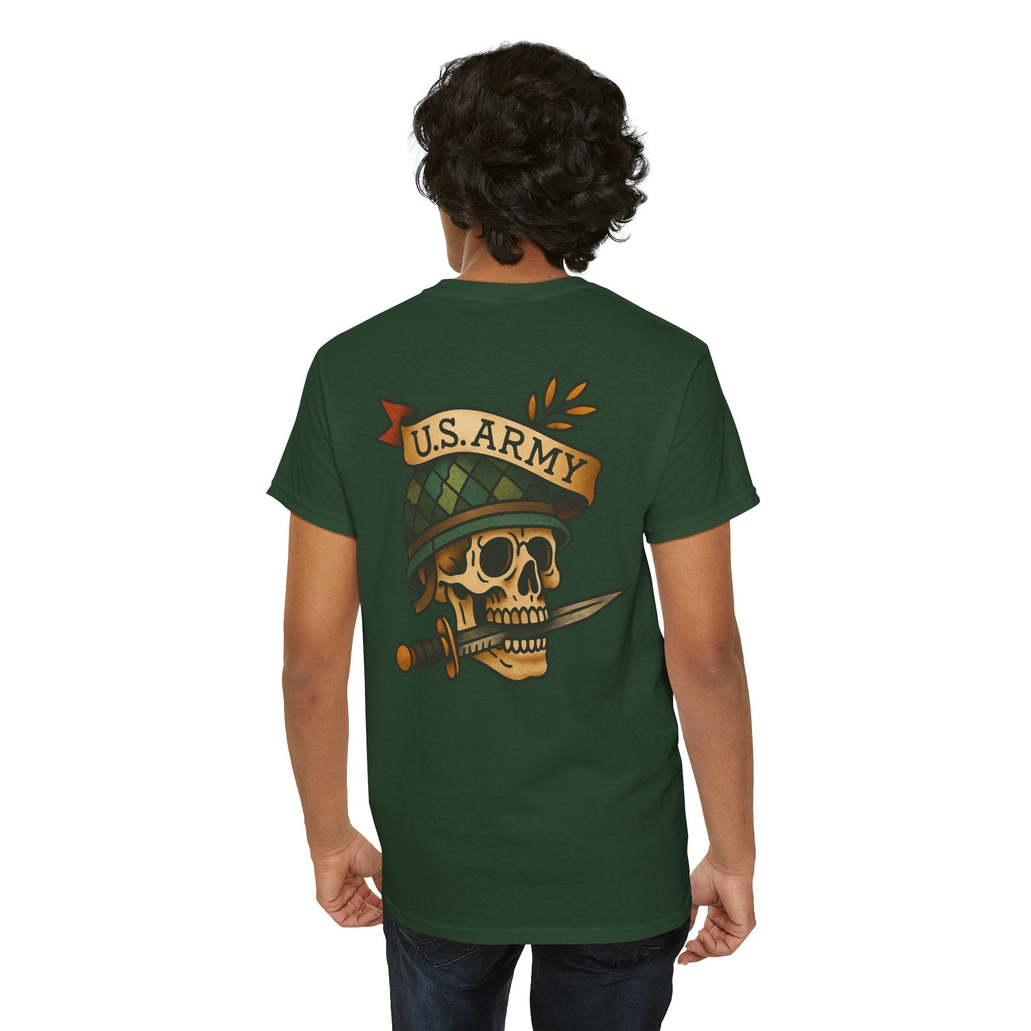 Traditional U.S. Army Skull Tee