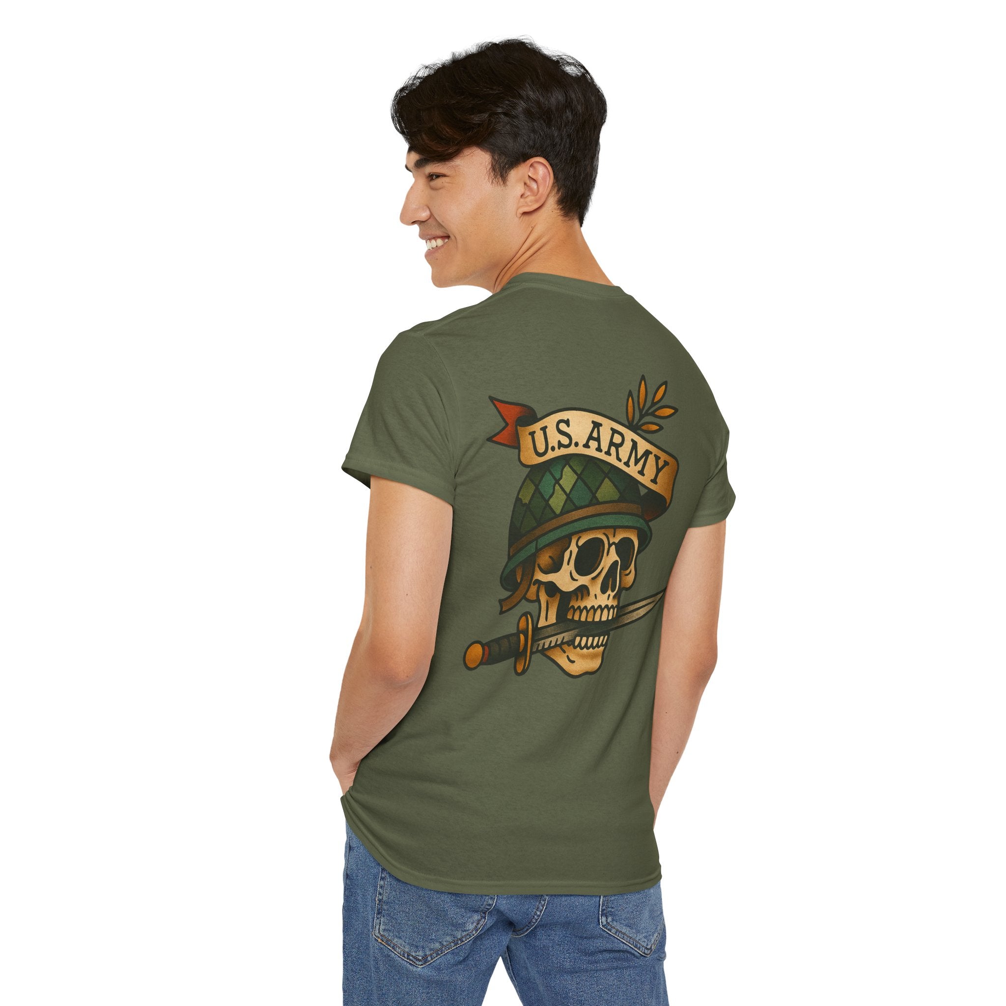 Traditional U.S. Army Skull Tee