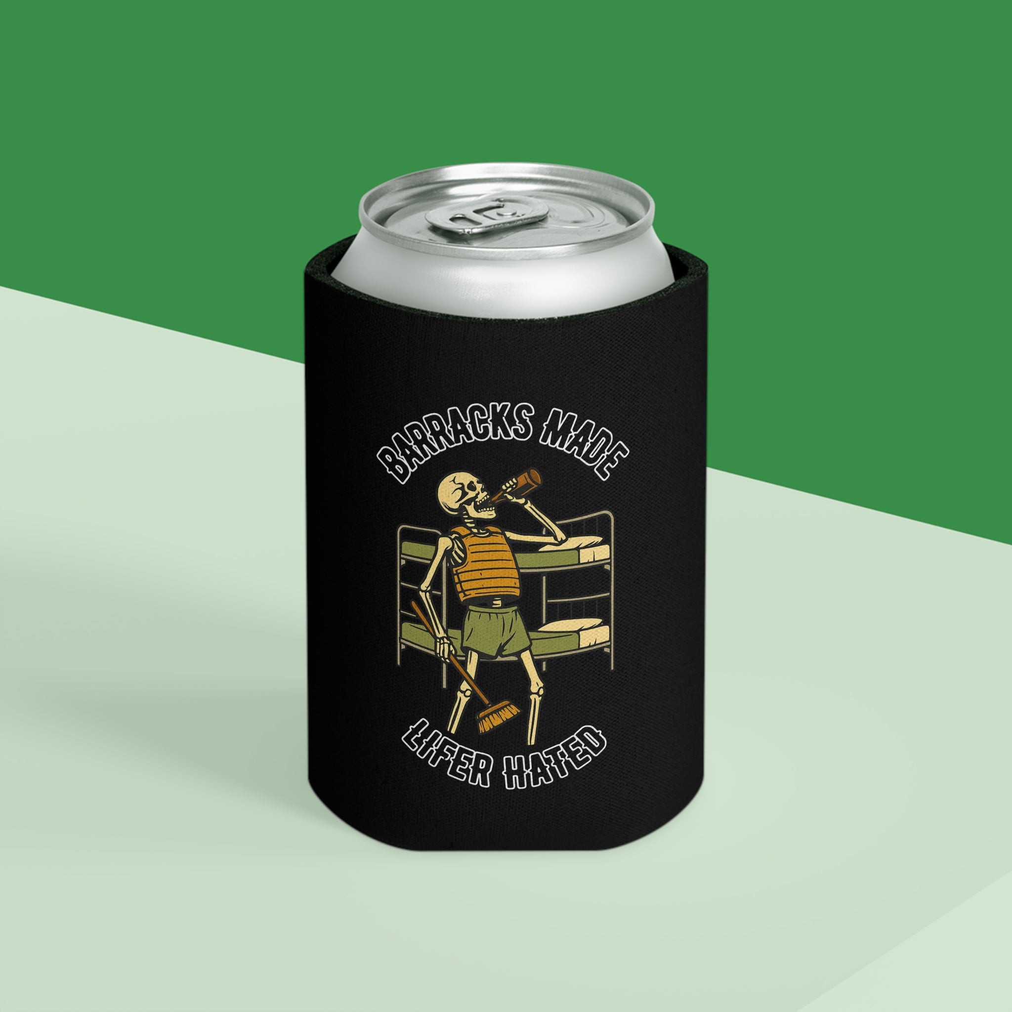 Barracks Made Can Cooler